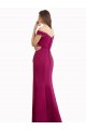 Online Meerjungfrau Off-Schulter Chiffon Spitze Lange Brautjungfernkleider