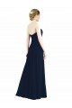 Online Rauchgrün A-Linien Chiffon Lange Brautjungfernkleider