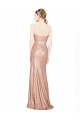 Online Roségold A-Linien Paillette Lange Formale Brautjungfernkleider / Abendkleider / Abiballkleider