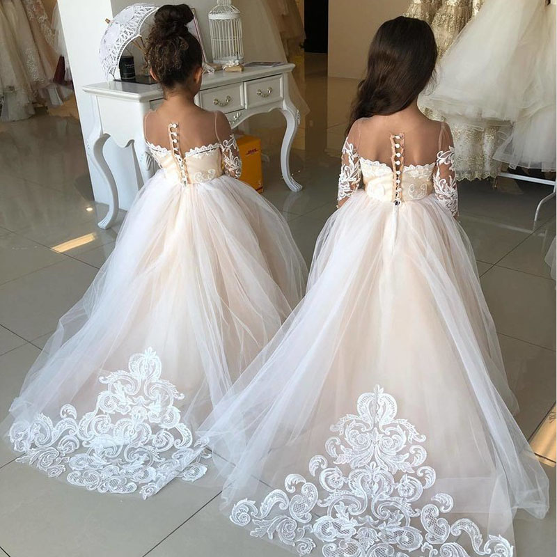 Online Blumenmädchenkleider | Online Brautkleider